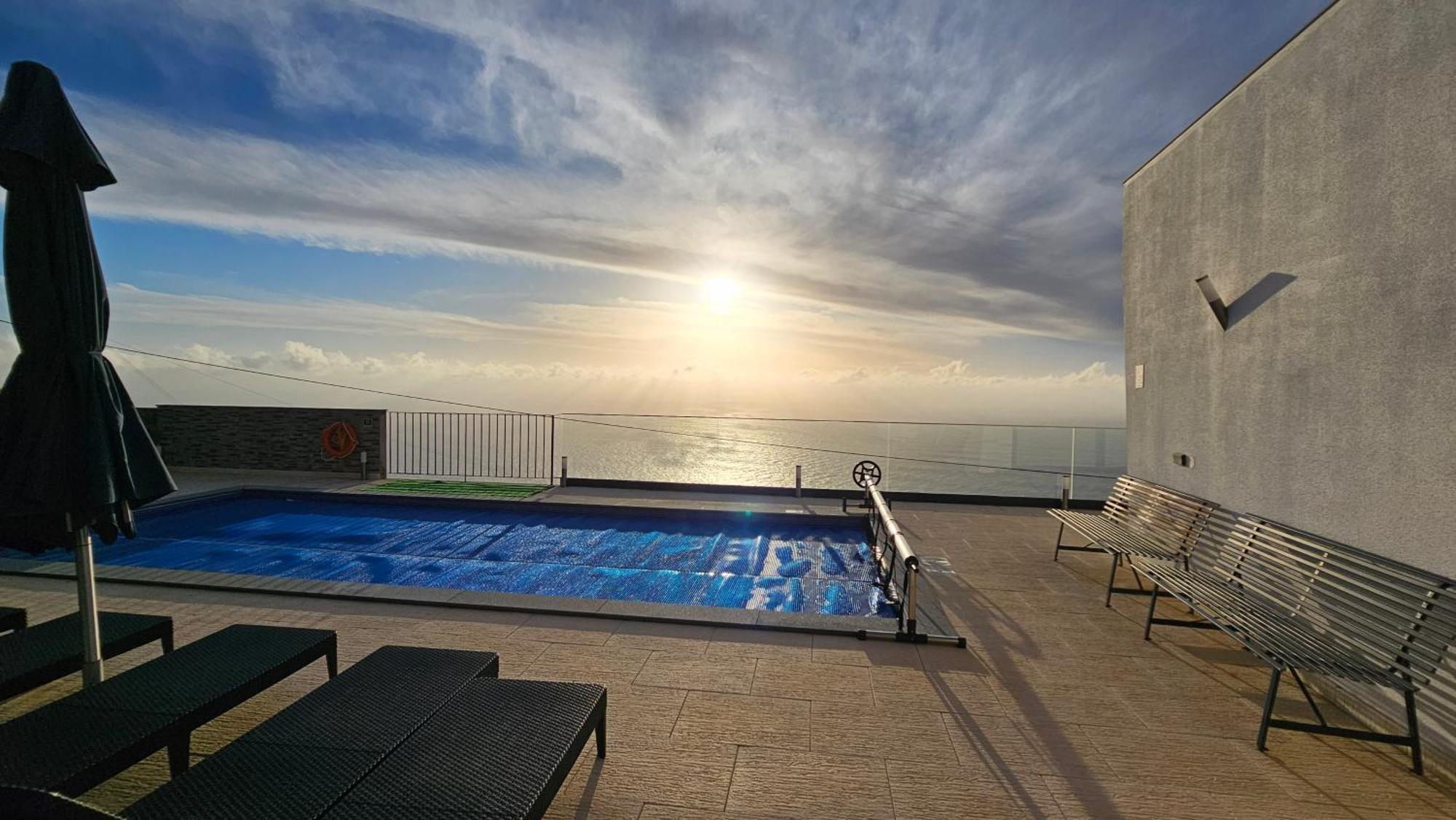 Majestic Seaview Villa Fajã da Ovelha Esterno foto