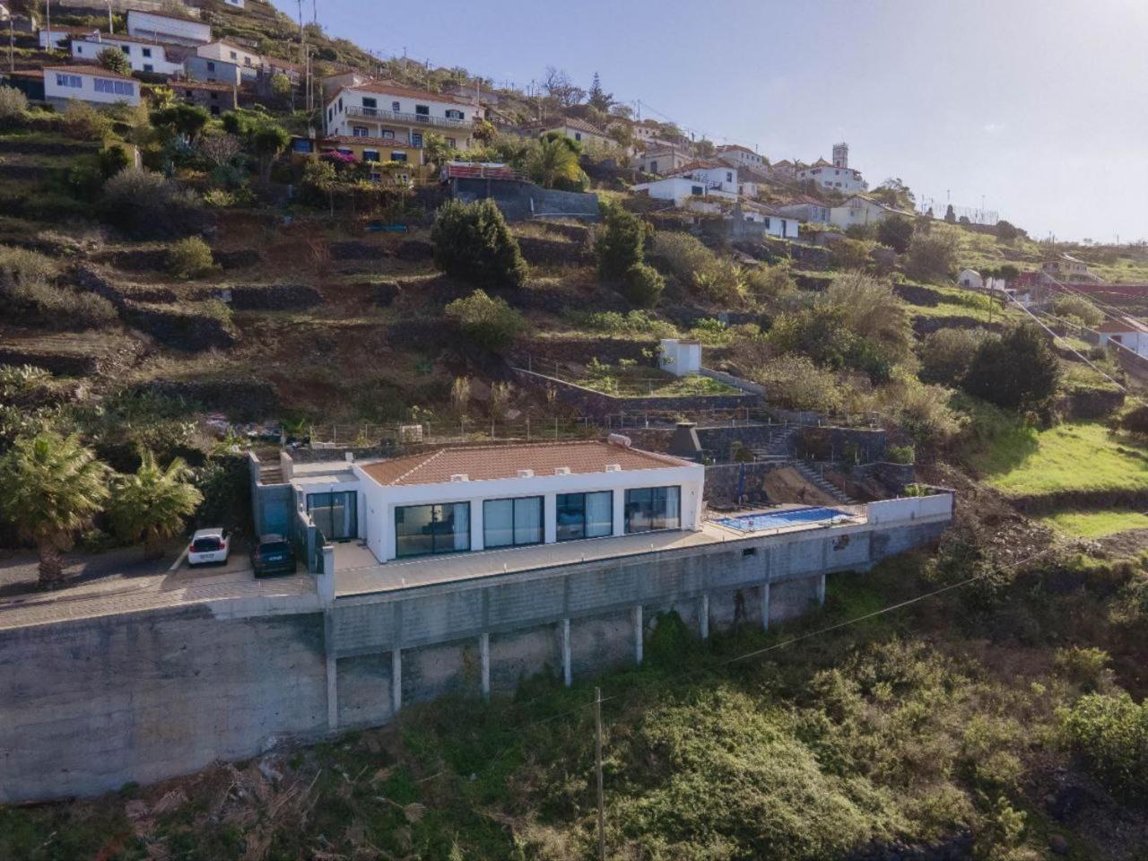 Majestic Seaview Villa Fajã da Ovelha Esterno foto