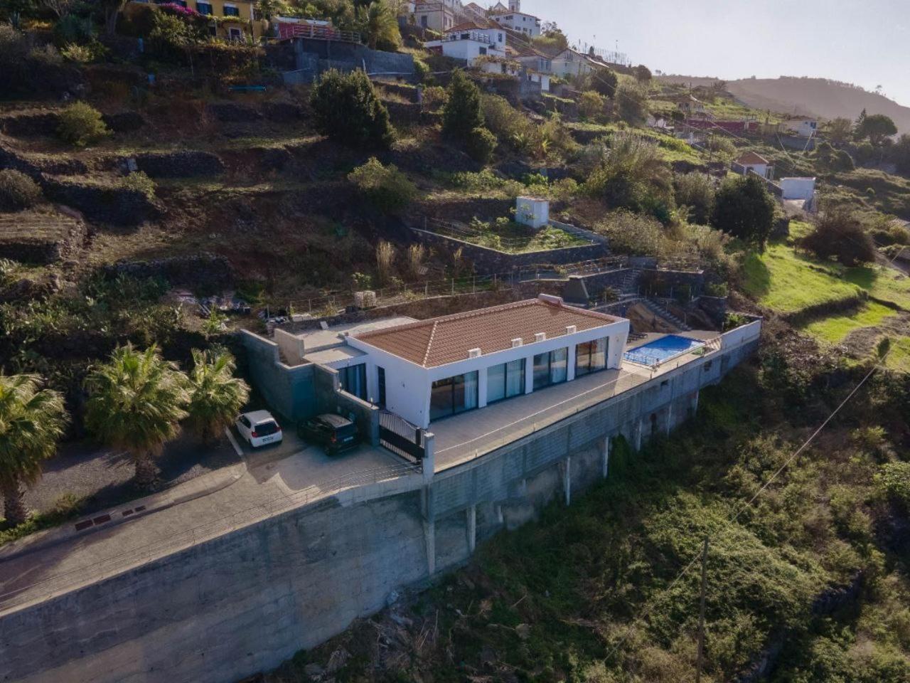 Majestic Seaview Villa Fajã da Ovelha Esterno foto