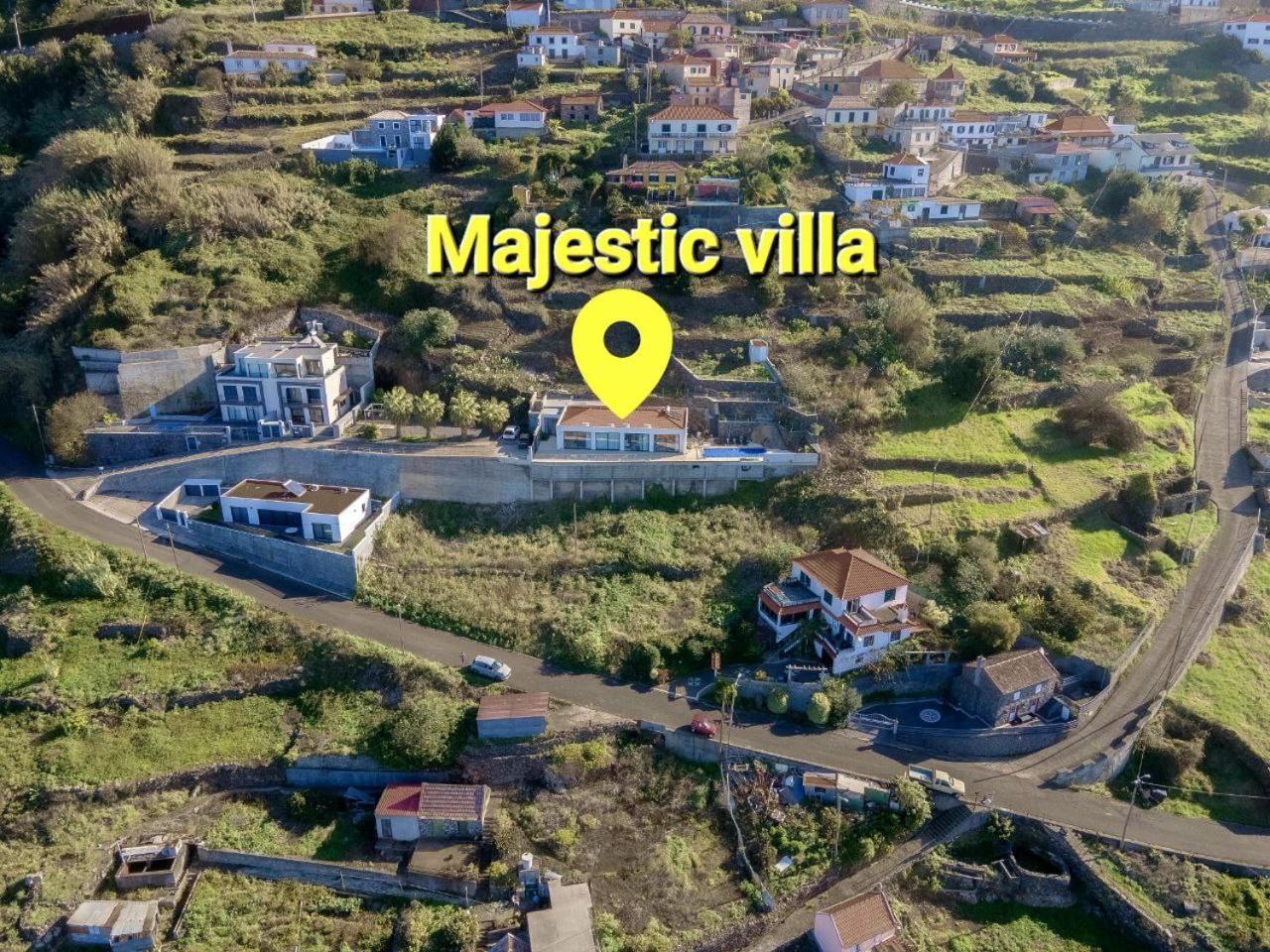 Majestic Seaview Villa Fajã da Ovelha Esterno foto